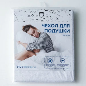 Чехол на подушку водонепроницаемый с мембраной 50х70 см Blue Sleep Hybrid BLUE SLEEP  178560 Белый