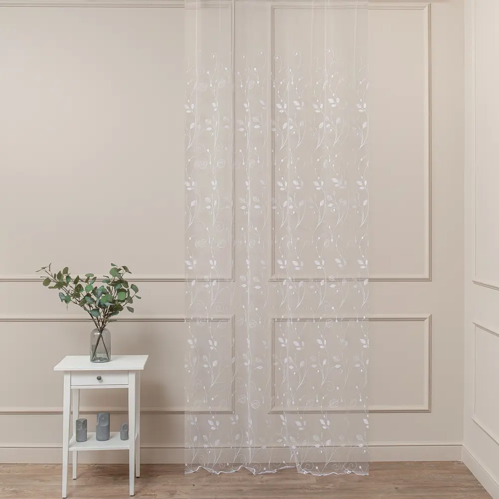 Тюль 1 м/п Весна сетка 290 см цвет белый TEX REPUBLIC STLM-2041772 - Вид №4