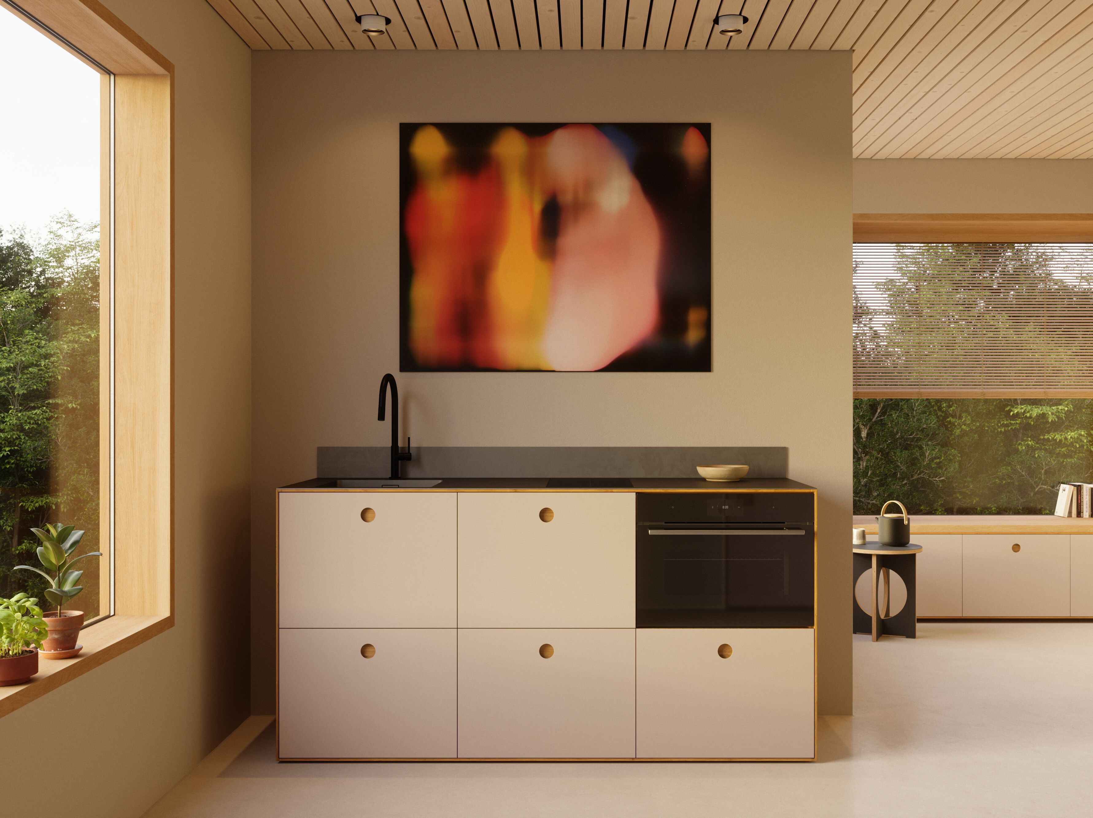 Встроенная кухня Neuvermoebelt TINY KITCHEN "HOME" ARCH-00045973 - Вид №1