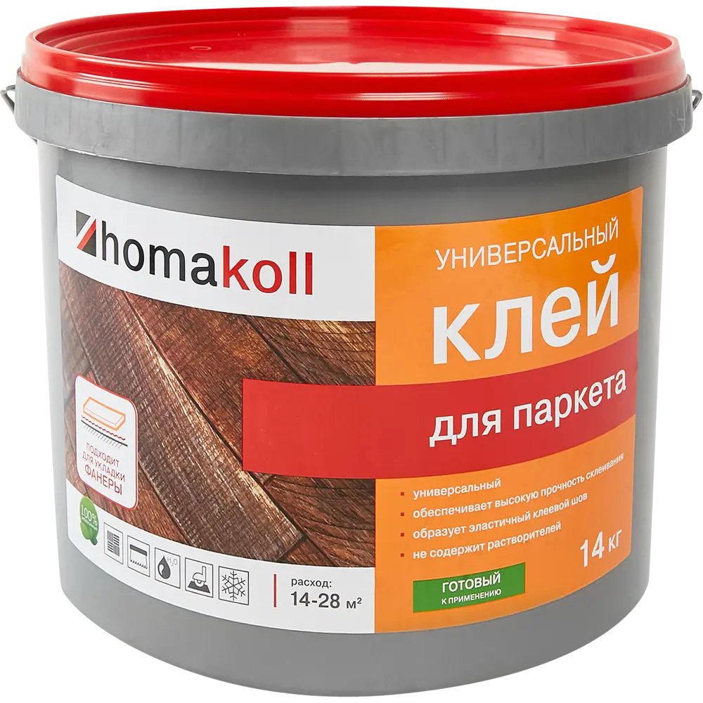 Homakoll - Универсальный клей для паркета 14 кг 17750561