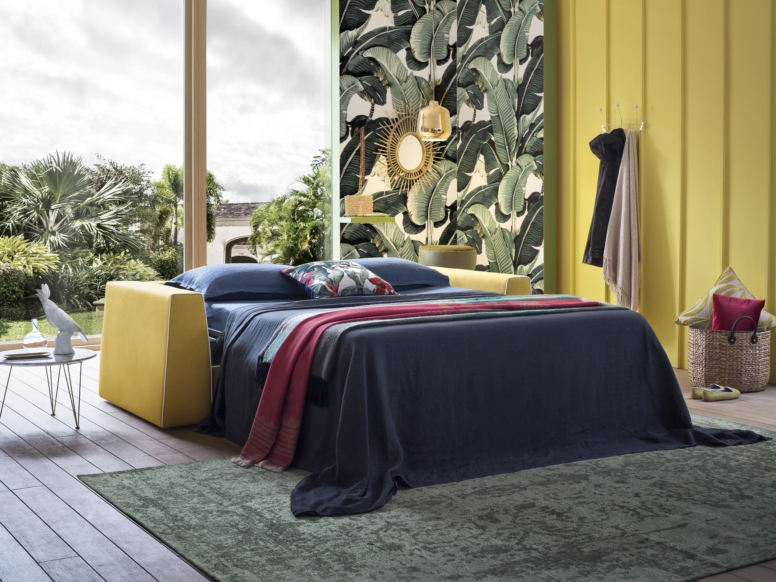 Двуспальный диван-кровать из ткани Felis Day &amp ARCH-00038138 - Вид №2