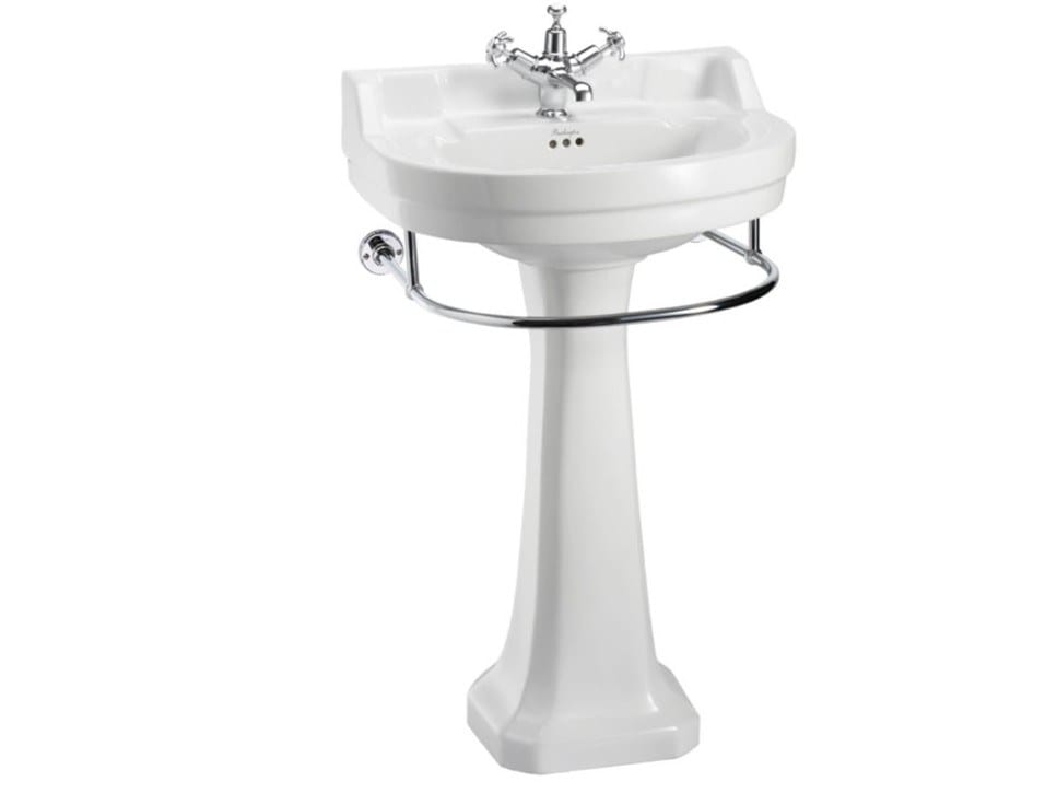 Круглый туалетный столик с держателем для полотенец Burlington Эдвардианская ARCH-00048759