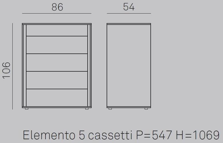 Gruppo Tomasella Лакированный комод со встроенными ручками Vip sun-id-1405062 - Вид №4