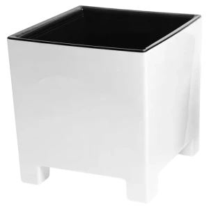 Кашпо Evergreen Design Нард 14x14x14 см v2.1 л пластик белый 89452979 STLM-2071009