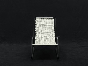 Тканевое кресло-качалка