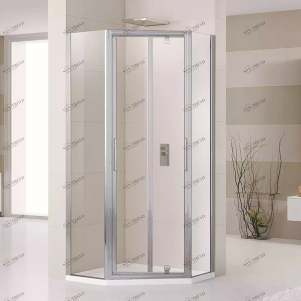 Душевой уголок 100x100 LUNES PENTAGONO S Novellini LUNES LUNESPS1001K