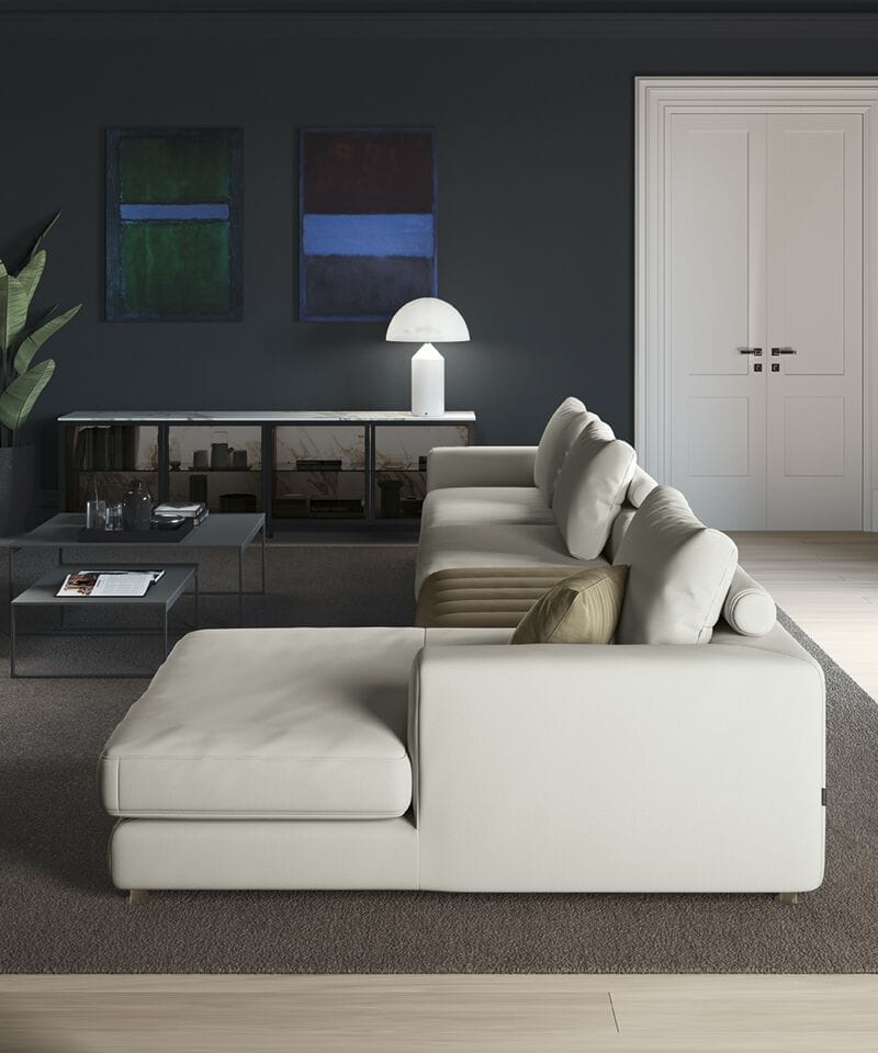 Модульный тканевый диван Febal Casa подпись ARCH-00075150 - Вид №12