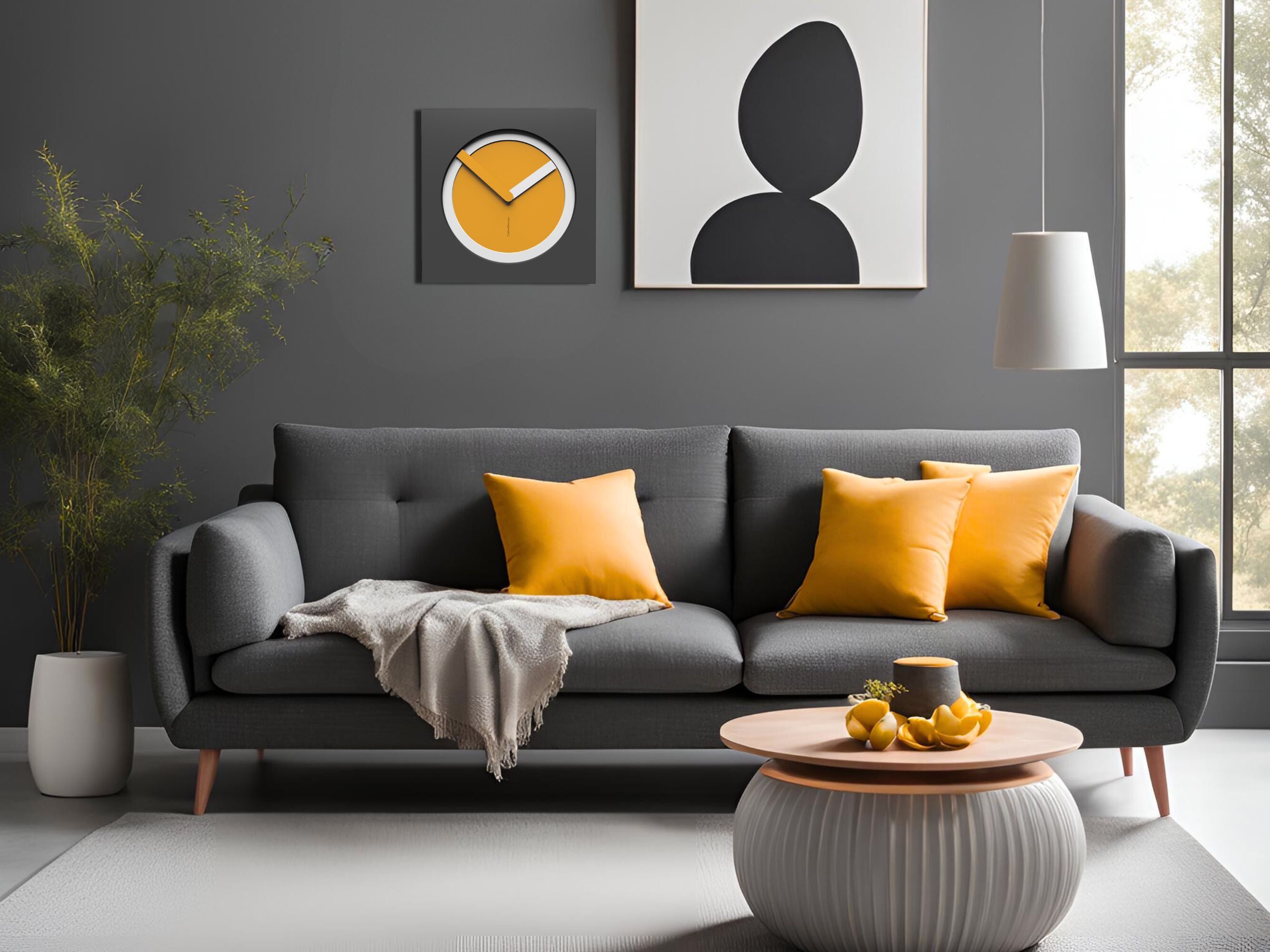 Настенные часы MDF CalleaDesign KAM ARCH-00128833 - Вид №3