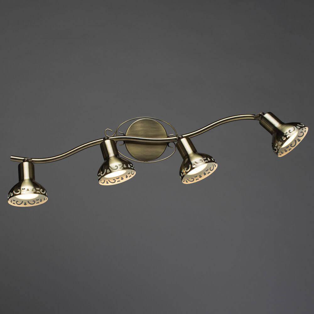 Спот потолочный белый Arte Lamp Focus A5219PL-4AB ARTE LAMP FOCUS BRONZE 00-3923894 Белый  - Вид №1