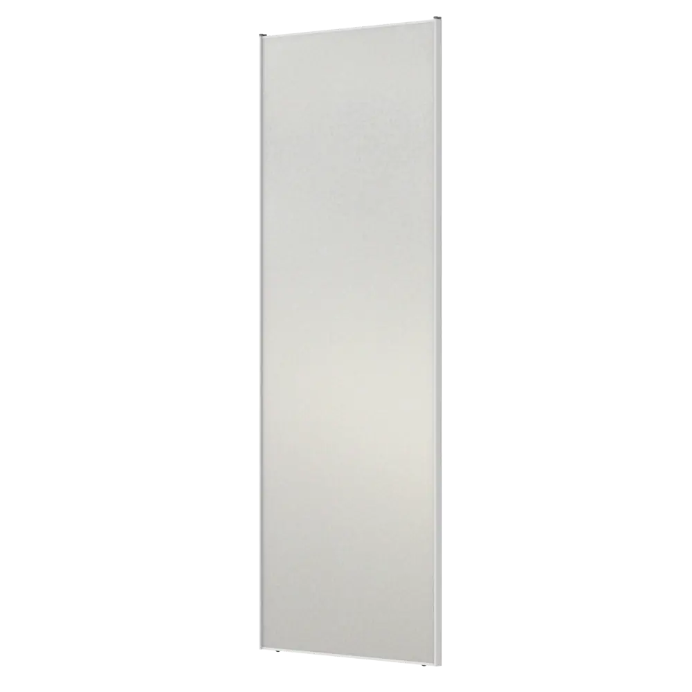 Дверь-купе KONSENSA 244.5x90.4 см с матовым зеркалом профиль белый узкий STLM-2187642 - Вид №2