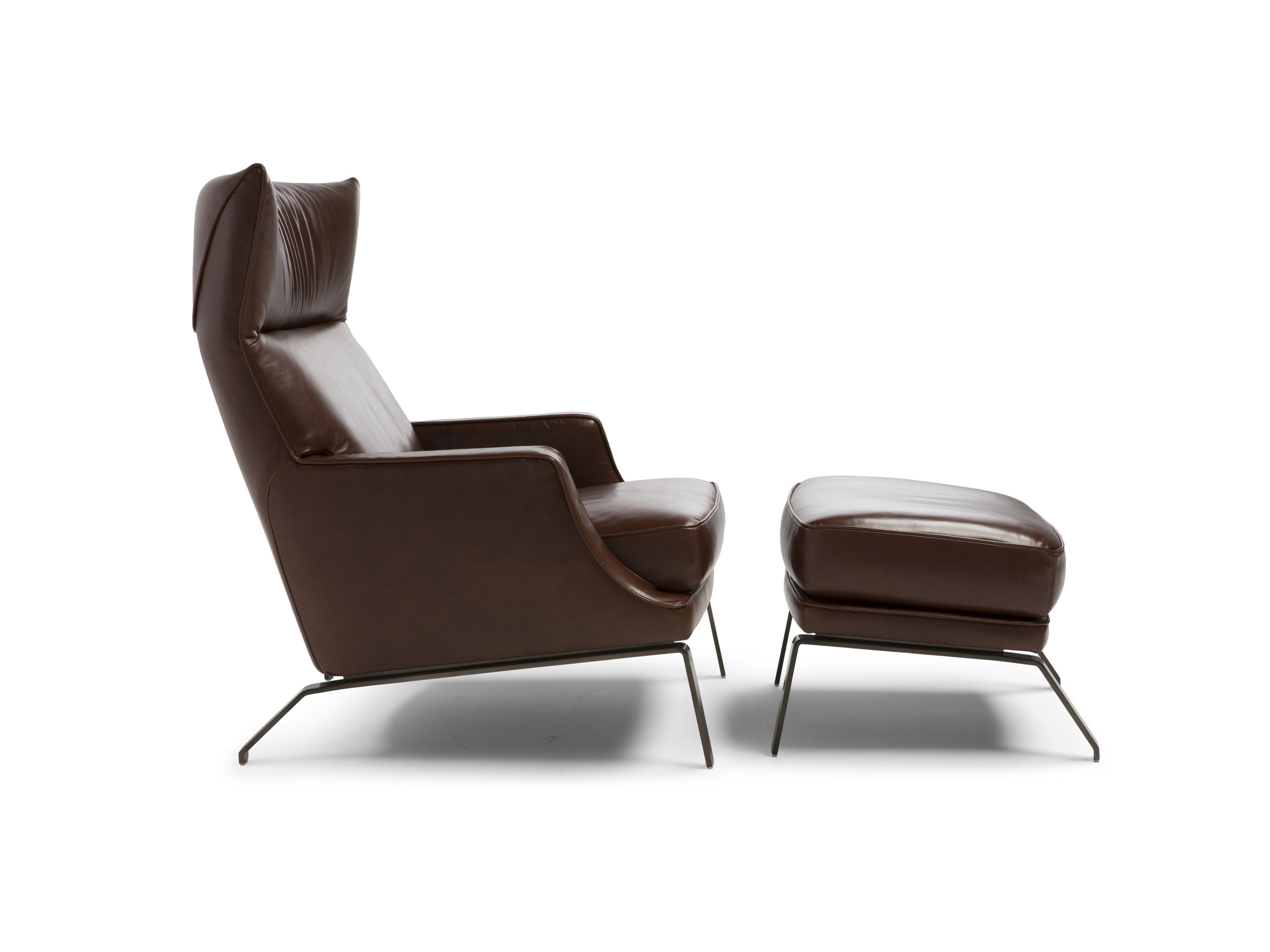 Подставка для ног из кожи или ткани Natuzzi Italia Clemmie ARCH-00071541 - Вид №3