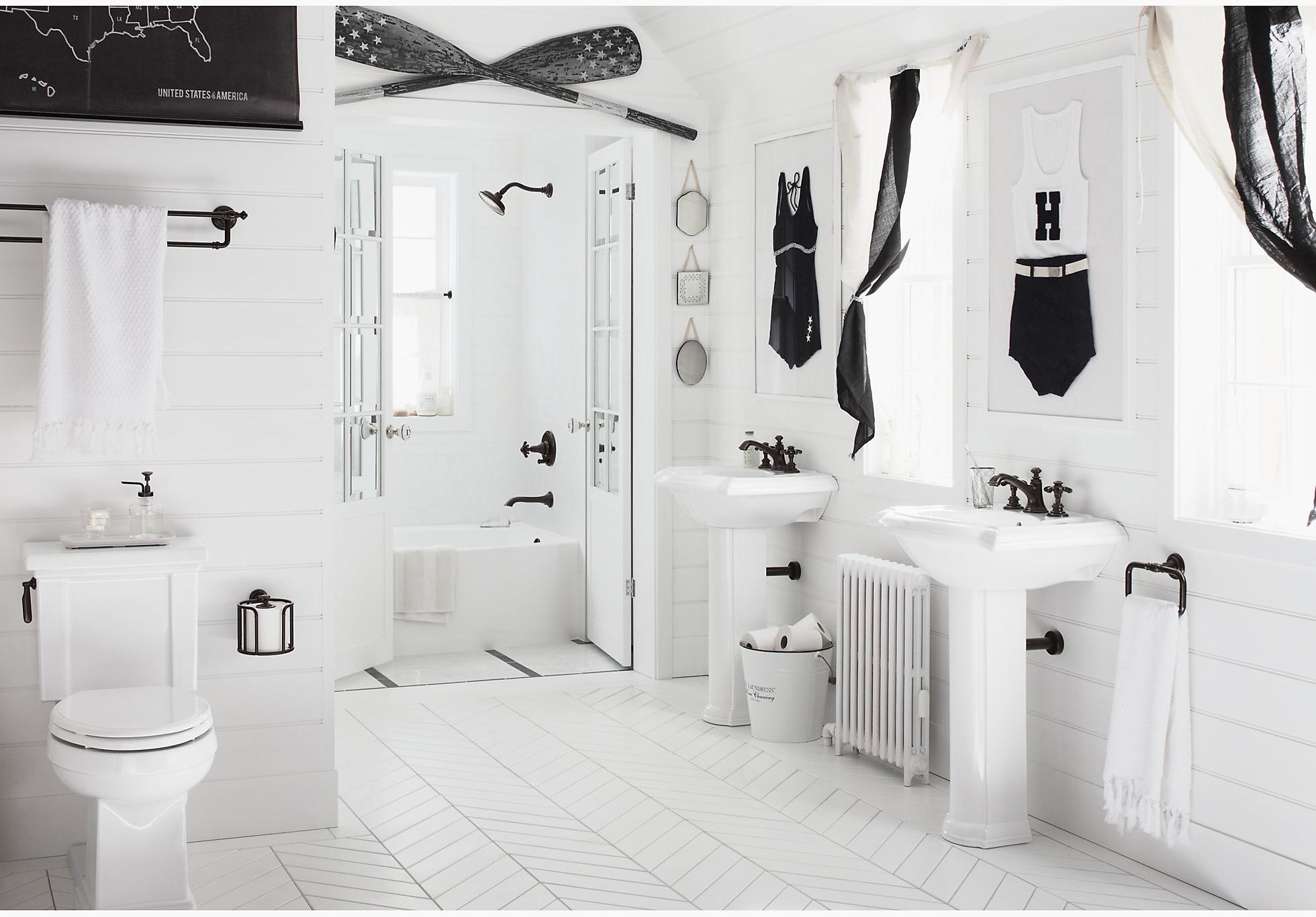 K-2286-1-96 Напольная раковина стоящая прямоугольная Kohler  - Вид №2