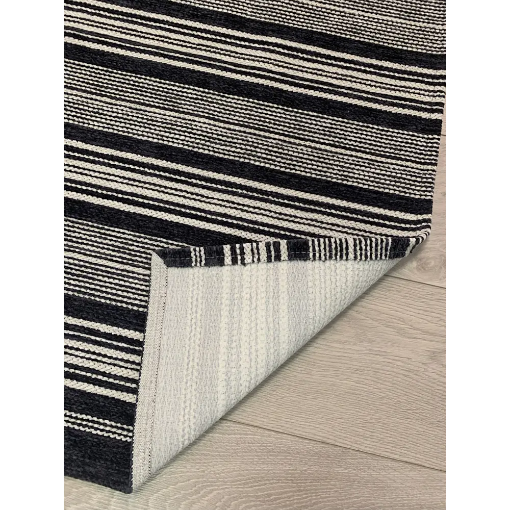 Коврик декоративный Ctim Лаос 75x160 см акрил цвет черный STLM-2106984 - Вид №1