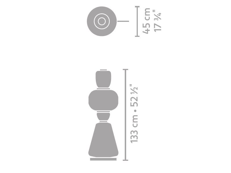 Выдувное стекло светодиодный торшер Linteloo Феникс ARCH-00036442 - Вид №2