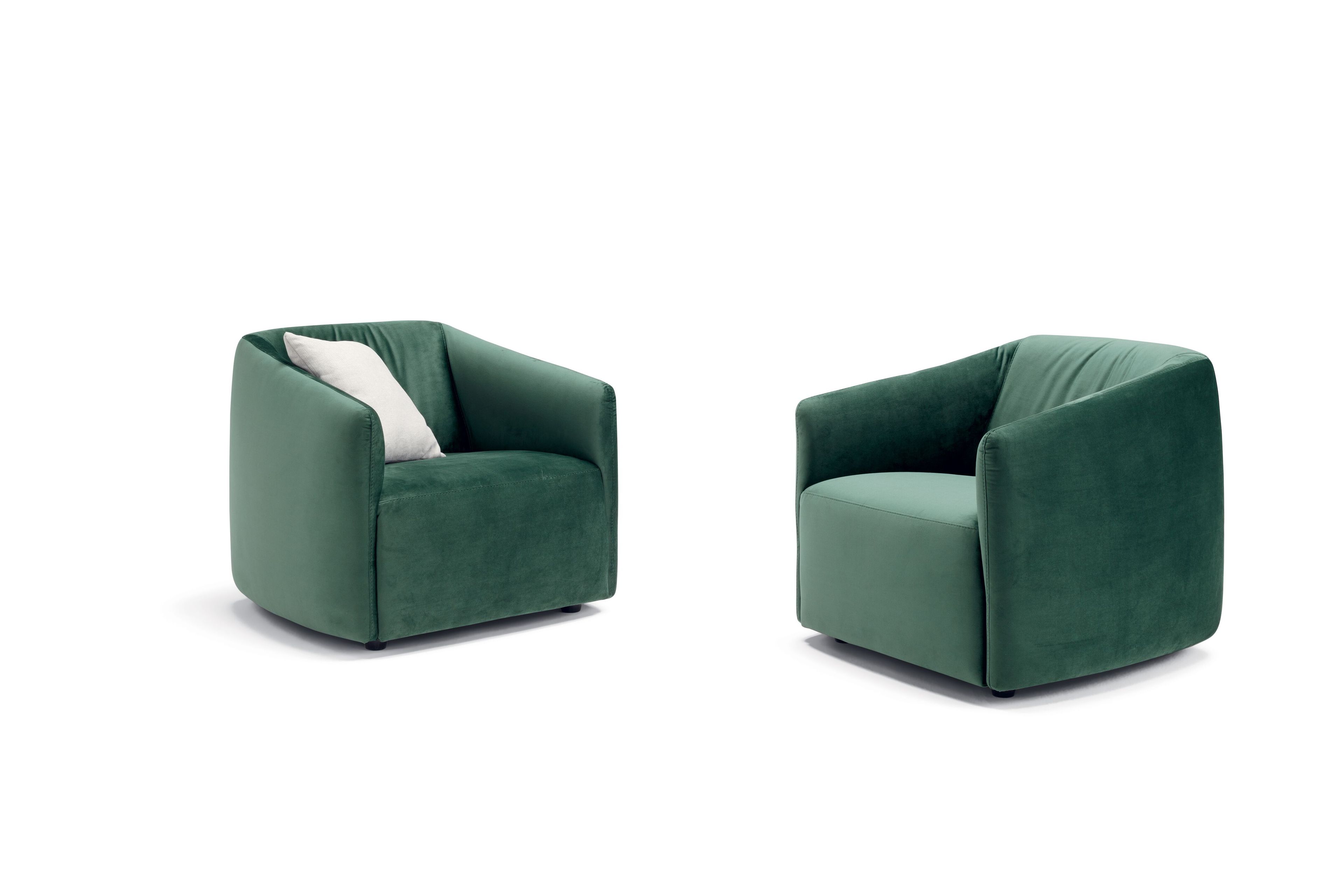 Кожаное вращающееся кресло с подлокотниками Kico Living Complements ARCH-00022741 - Вид №1