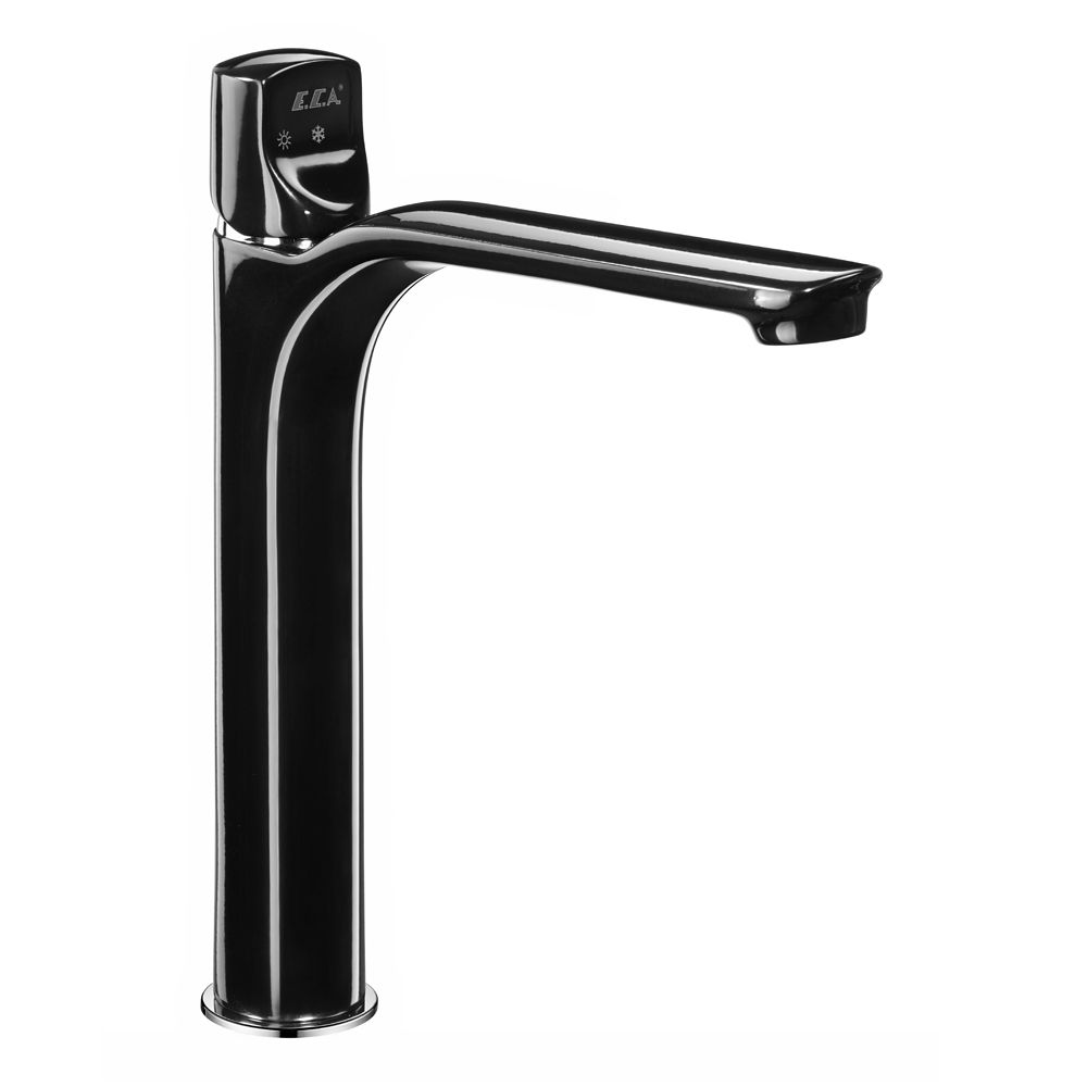 104508984st  Смеситель для раковины Myra High Type - Черный - Экономия воды Eca 