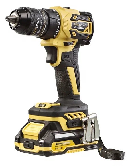 Дрель-шуруповерт Hanskonner HCD2065BLC 1BatterySystem 18V 5452208 STDN-0005435 - Вид №11