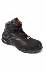 5031721 Ботинки ПЕЦЦОЛЬ ЛЕОПАРД c композитным подноском и проколозащитной прокладкой черные  Летняя обувь размер 45