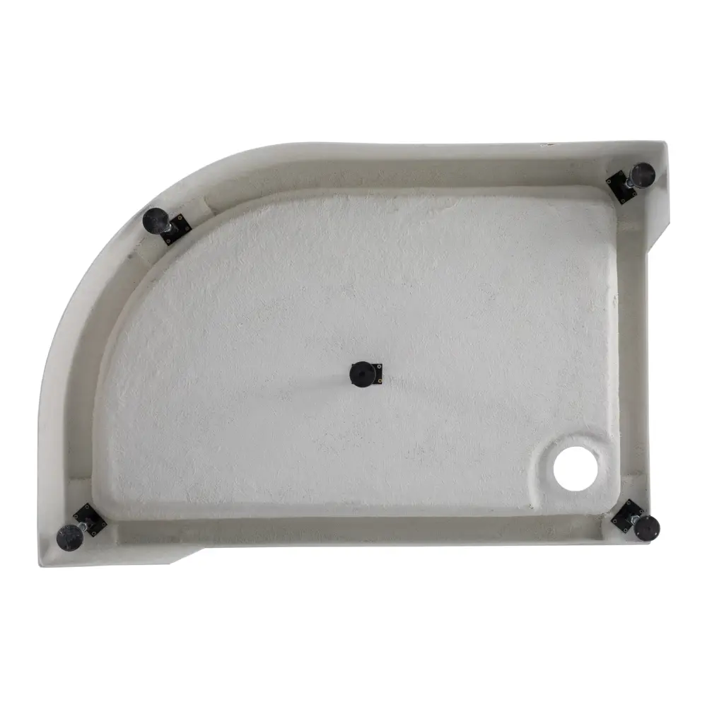 Душевой поддон SENSEA Basic угловой 80×120 см для компактных санузлов 82658156 STLM-0032992 - Вид №4