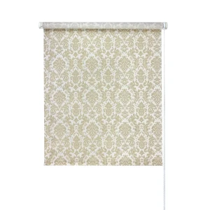 Штора рулонная Legrand Дамаск 50x175 см экрю 86542167 STLM-2112644