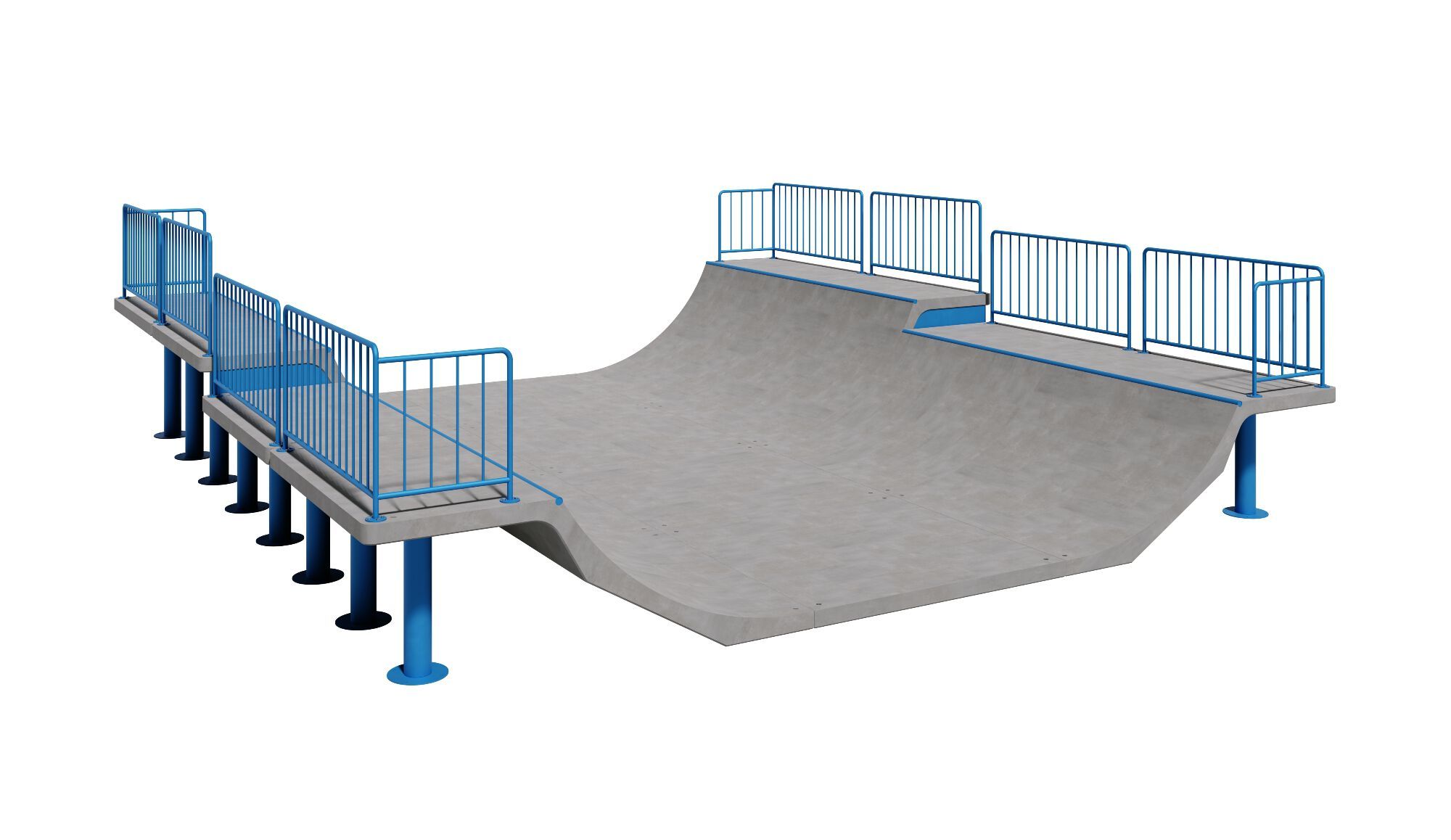 Бетонная спортивная рампа amop Suba Ramps ARCH-00035844 - Вид №9