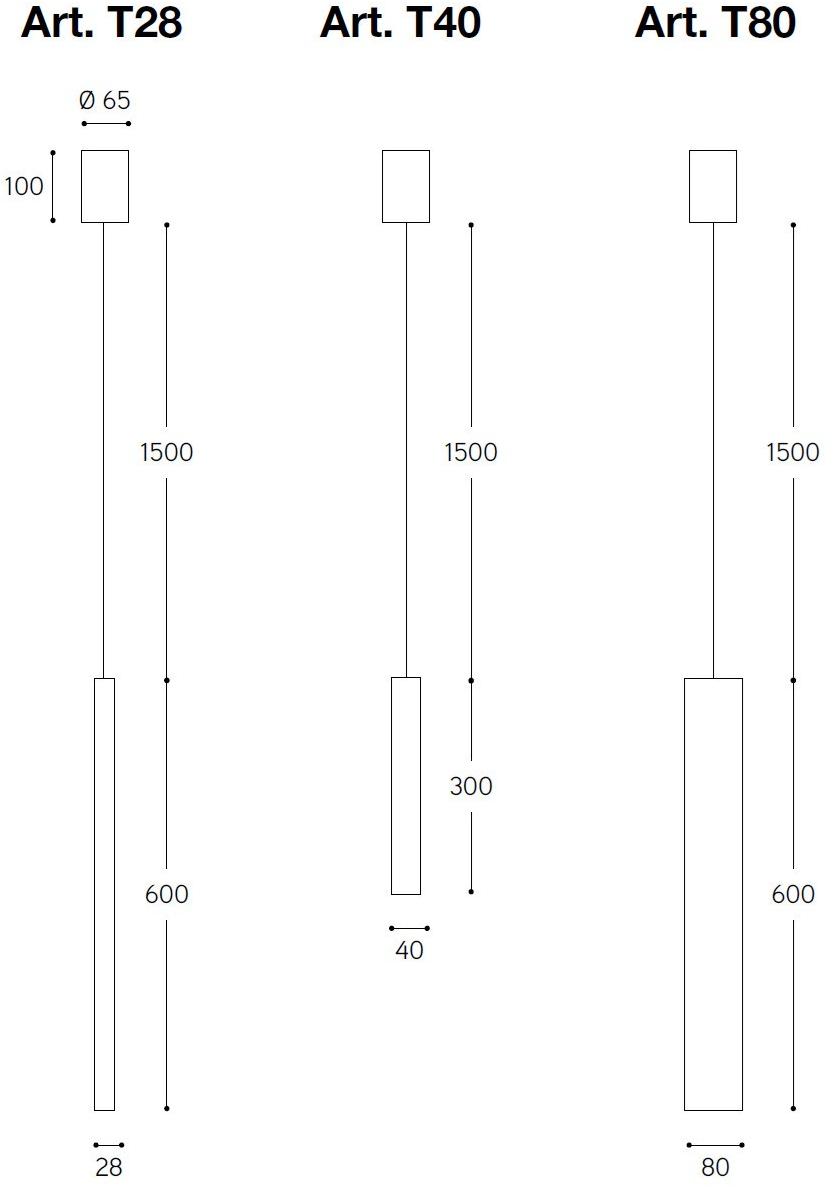 Aldo Bernardi Светодиодная подвесная лампа Tubò Tubo sun-id-1425989 - Вид №4