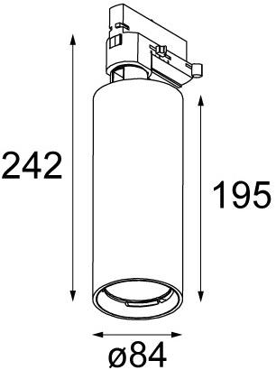 Modular Lighting Instruments Светодиодные трековые светильники из металла Charlatan sun-id-1379786 - Вид №3