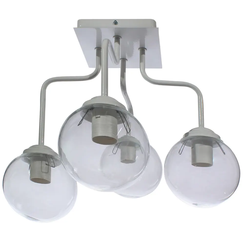 Люстра потолочная «Циркон 002», 4 лампы, 15 м², цвет белый СВЕТУС STLM-2185716