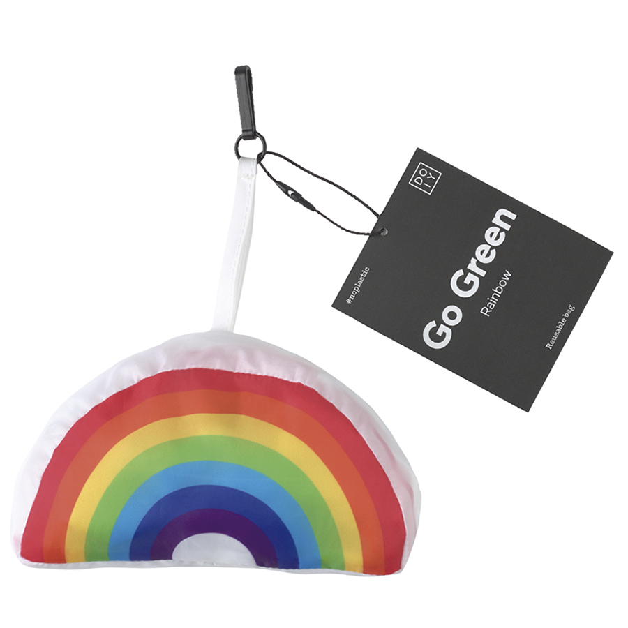 DYGOGRRAI Сумка-шоппер go green rainbow Doiy  - Вид №5