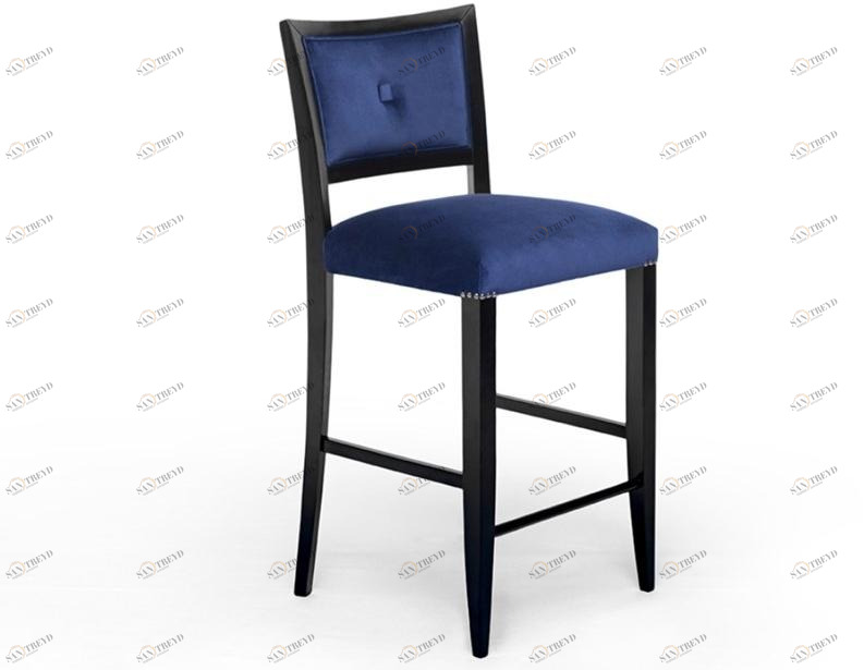 Mytto Высокий бархатный табурет с подставкой для ног Larforma sun-id-1367798