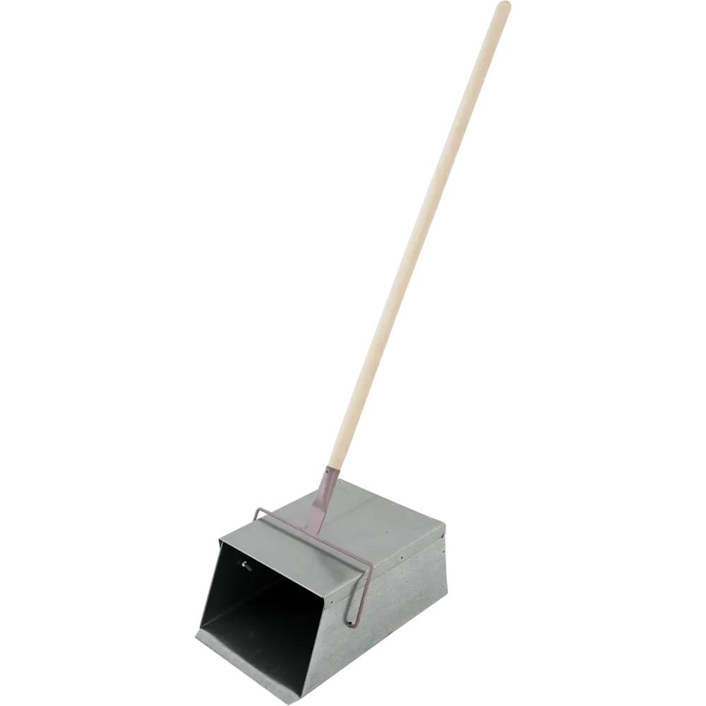 Совок-ловушка для мусора с деревянным черенком Santreyd STLM-2116286