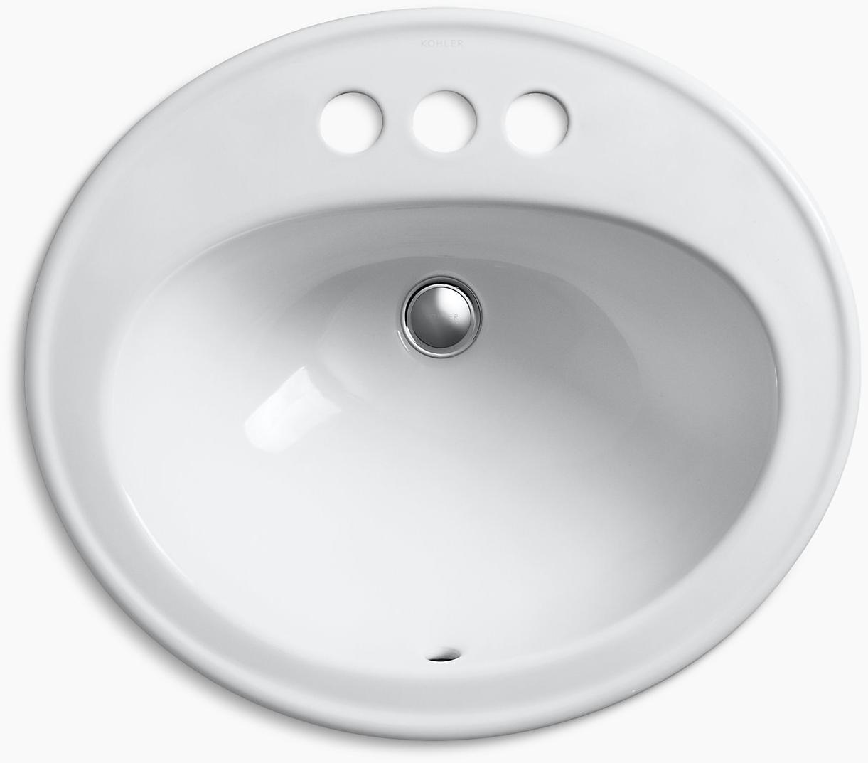 K-2196-4-47 Накладная раковина на столешницу  прямоугольная Kohler  - Вид №2