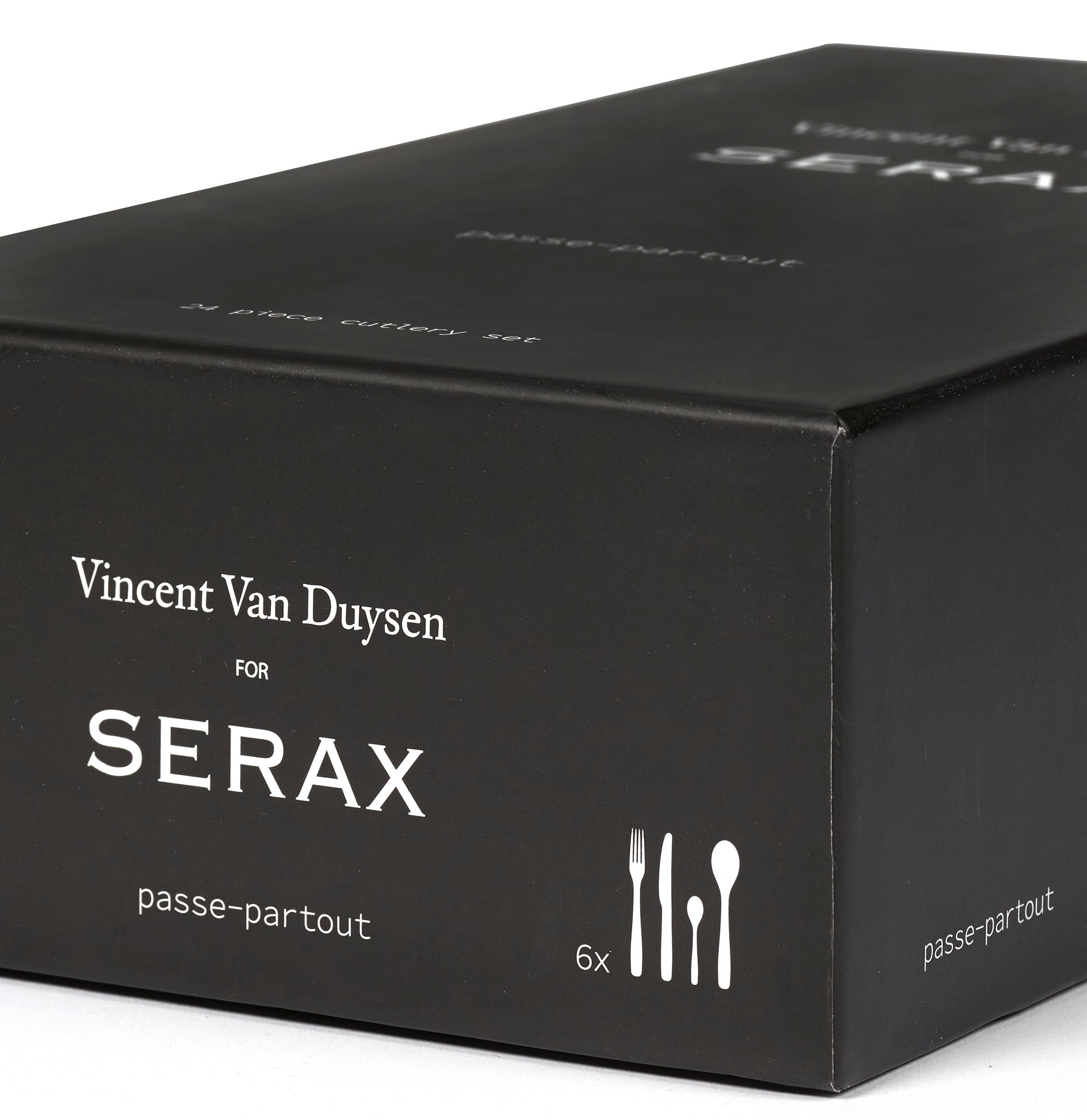 Набор столовых приборов из нержавеющей стали Serax Passe-partout ARCH-00137651 - Вид №3