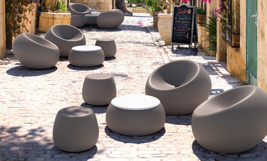 Табурет из полиэтилена PLUST бум ARCH-00053816 - Вид №1