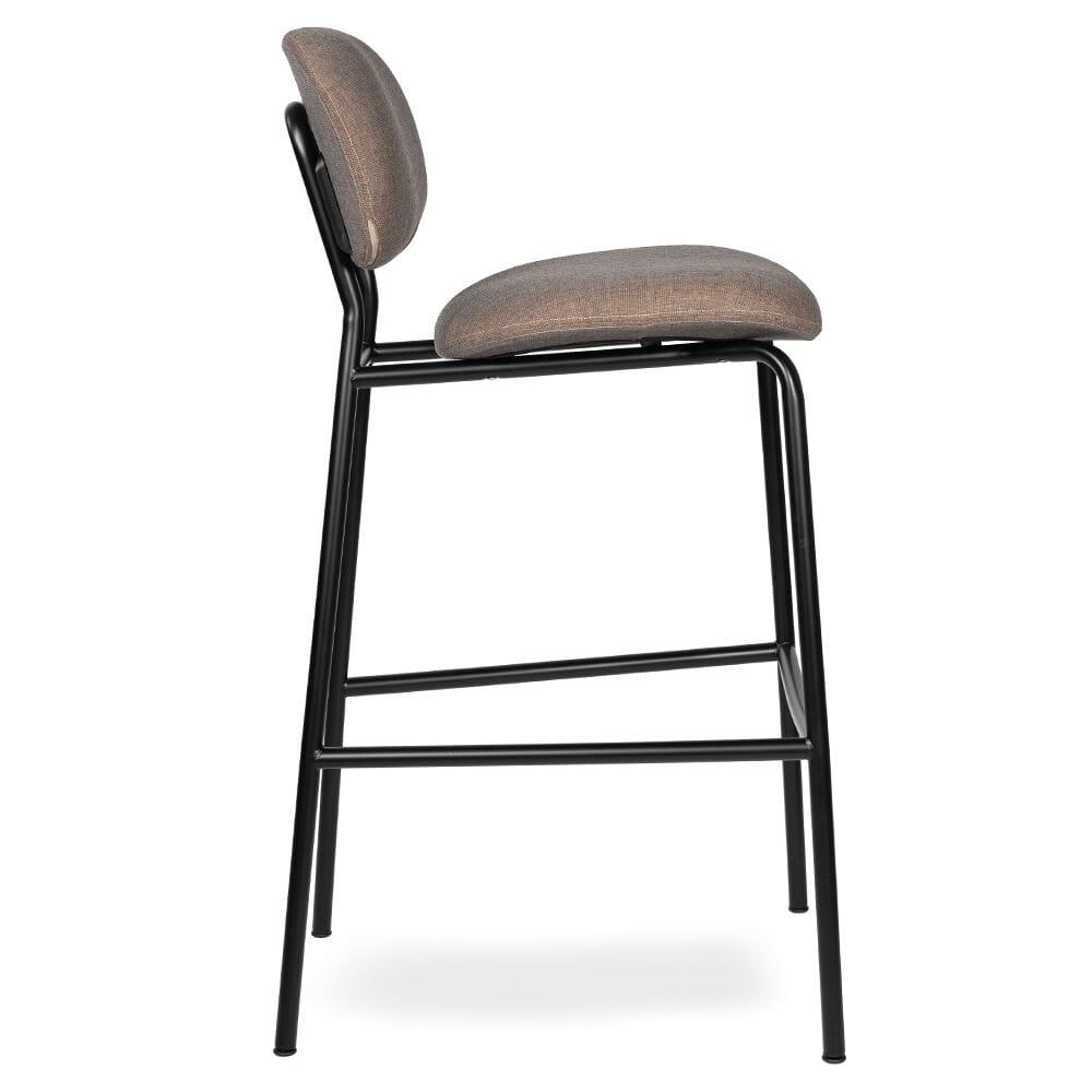 Высокий тканевый мягкий стул со спинкой Infiniti круглый ARCH-00074238 - Вид №3