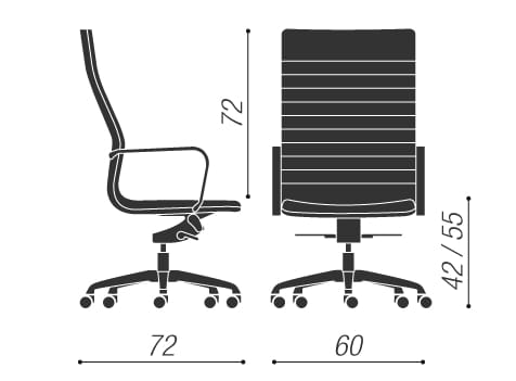 Офисное кресло руководителя Moschella Queen ARCH-00033519 - Вид №4