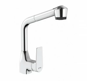 GENEBRE 64206 32 45 66 Корал Смеситель для мойки, однорычажный, с вытяжным душем