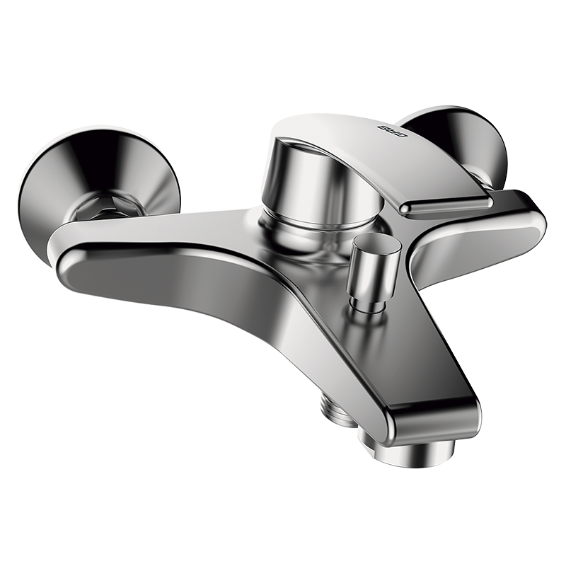 10220500 BASIC Смеситель для ванны и душа Хром GRB MIXERS 