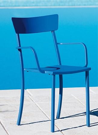 Vermobil Штабелируемый металлический садовый стул с подлокотниками Mogan Mg312 - mg310 - Вид №7