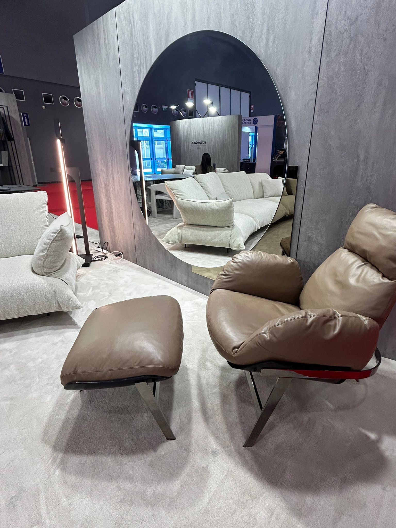 Кожаное кресло In Stock Arketipo ARCH-00057536 - Вид №1