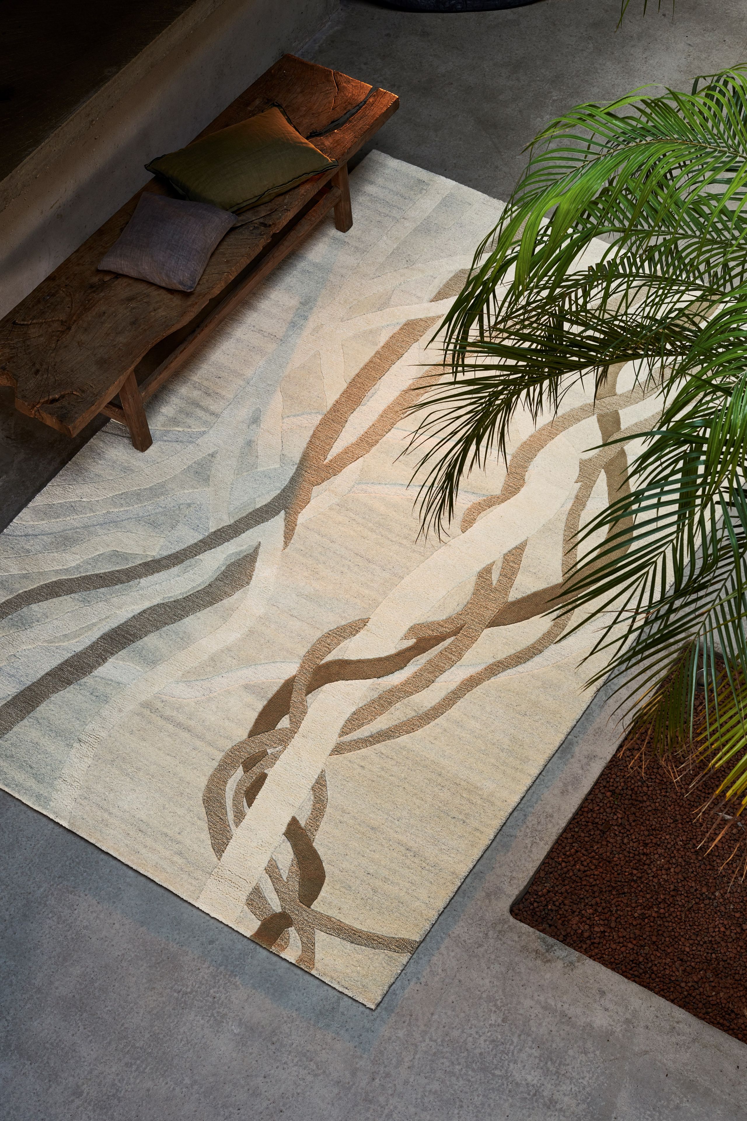 Прямоугольный ковер ручной работы из шерсти Toulemonde Bochart The Designers ARCH-00112036 - Вид №1