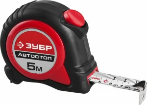 Рулетка Зубр Мастер Автостоп 5мх25мм