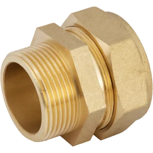 Муфта комбинированная Stahlmann 1 1/4"x32 мм НР латунь SSML3211/4BEF