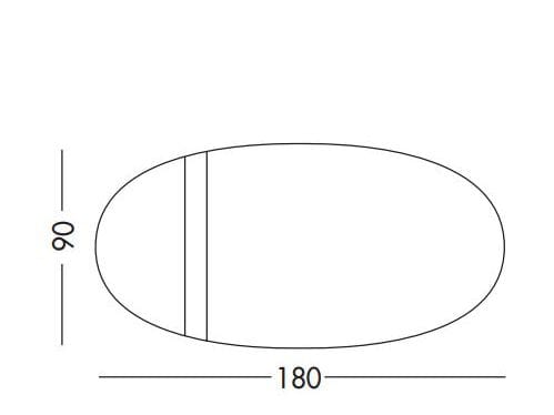 Овальное настенное зеркало EFORMA Let ARCH-00090154 - Вид №2