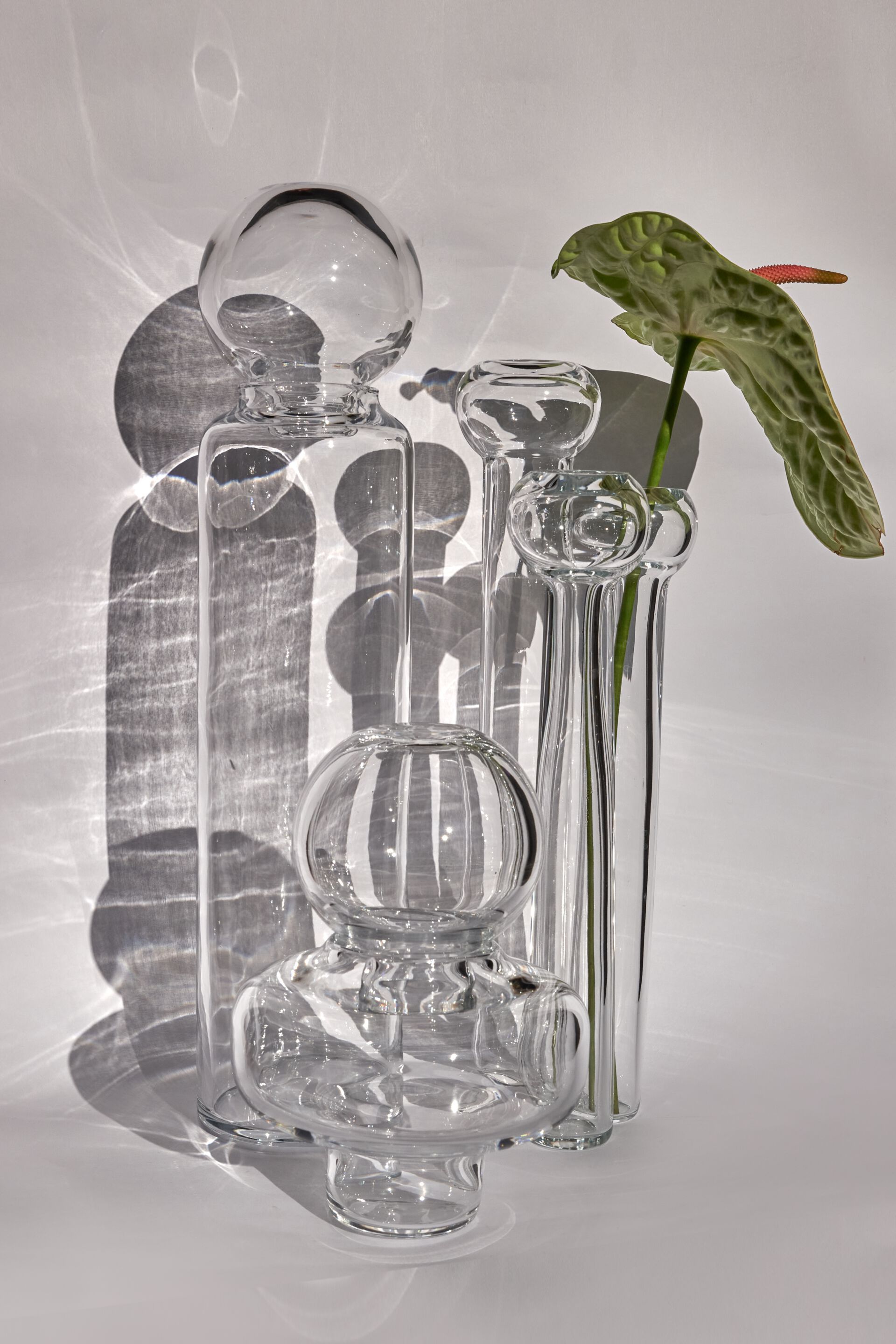 Ваза из дутого стекла Studio Bojola SCALEA ARCH-00110814 - Вид №4