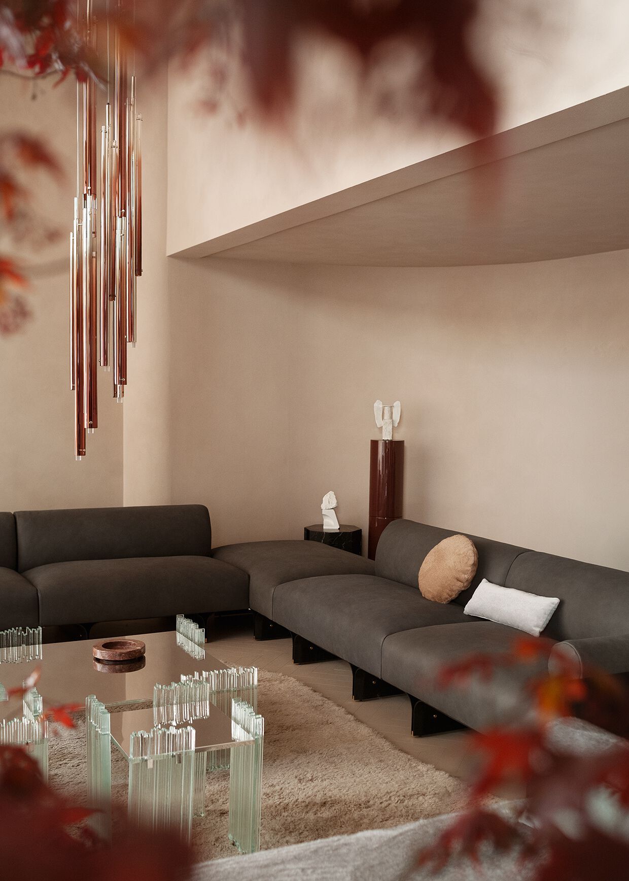 Модульный тканевый диван Gallotti&Radice тычинки ARCH-00126368 - Вид №3