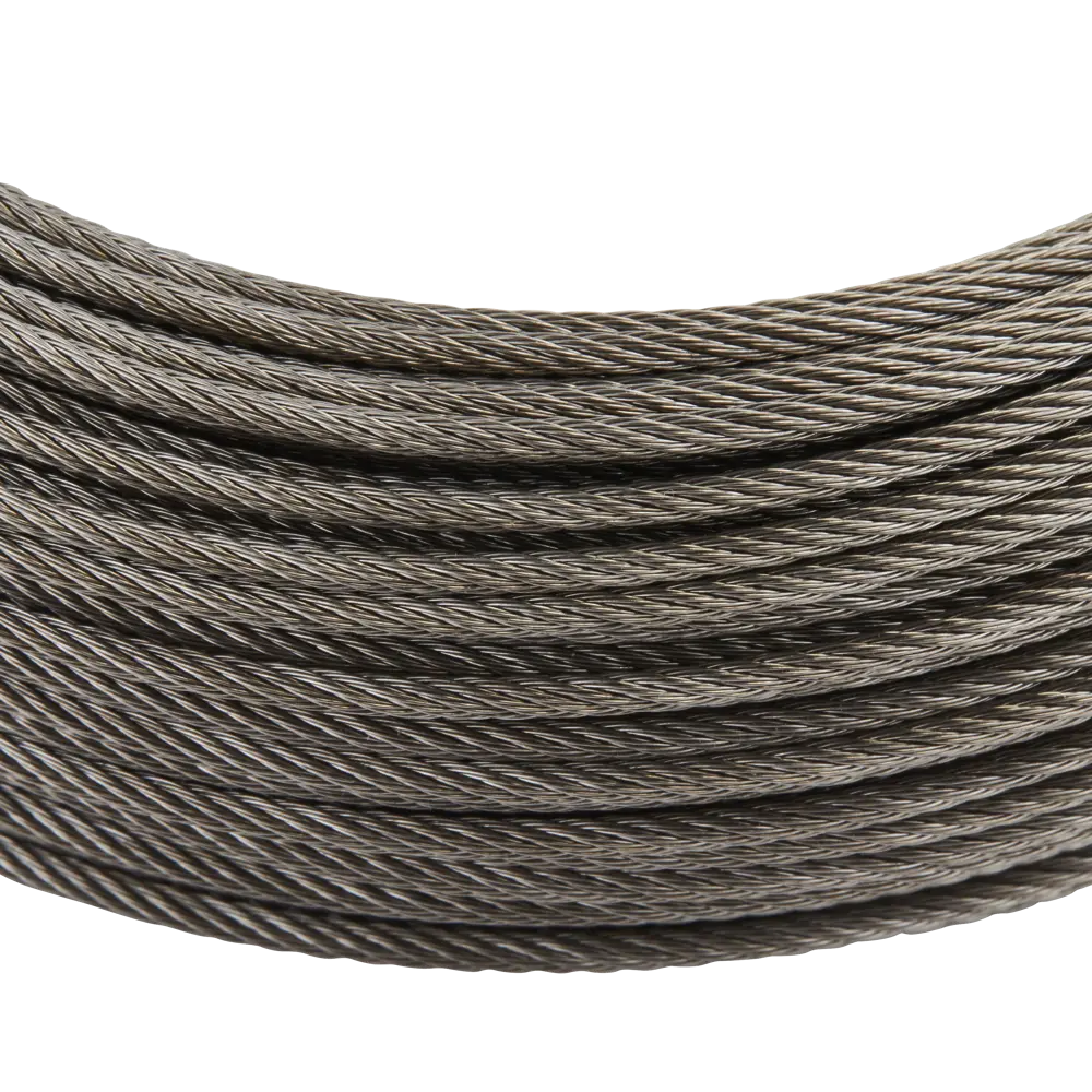 Трос Standers нержавеющая сталь А4 DIN 3055 2 мм цвет серебро 50 м/уп STLM-2039197 - Вид №4