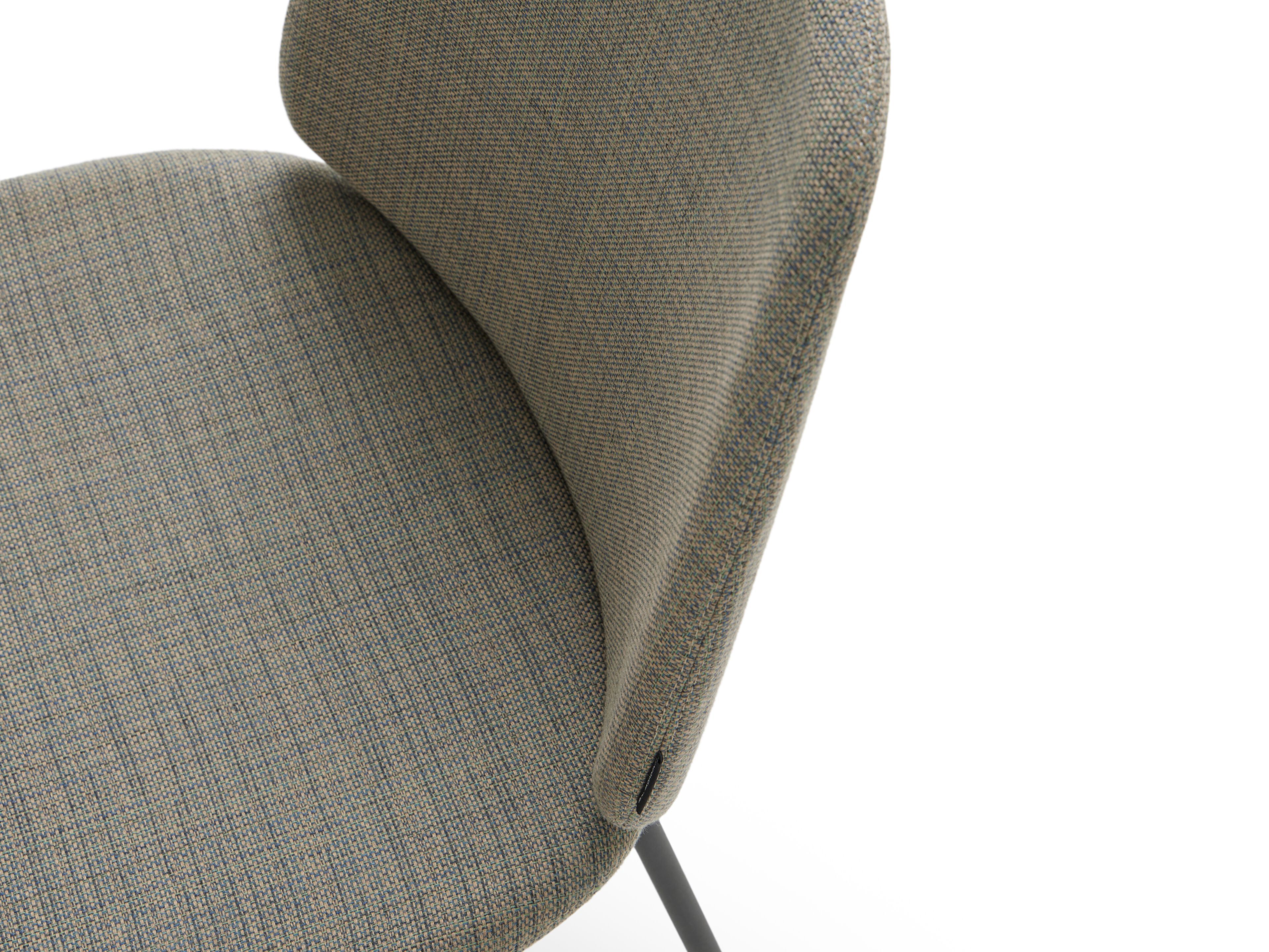 Мягкий стул из ткани MOBLIBERICA Лиссе ARCH-00110265 - Вид №3