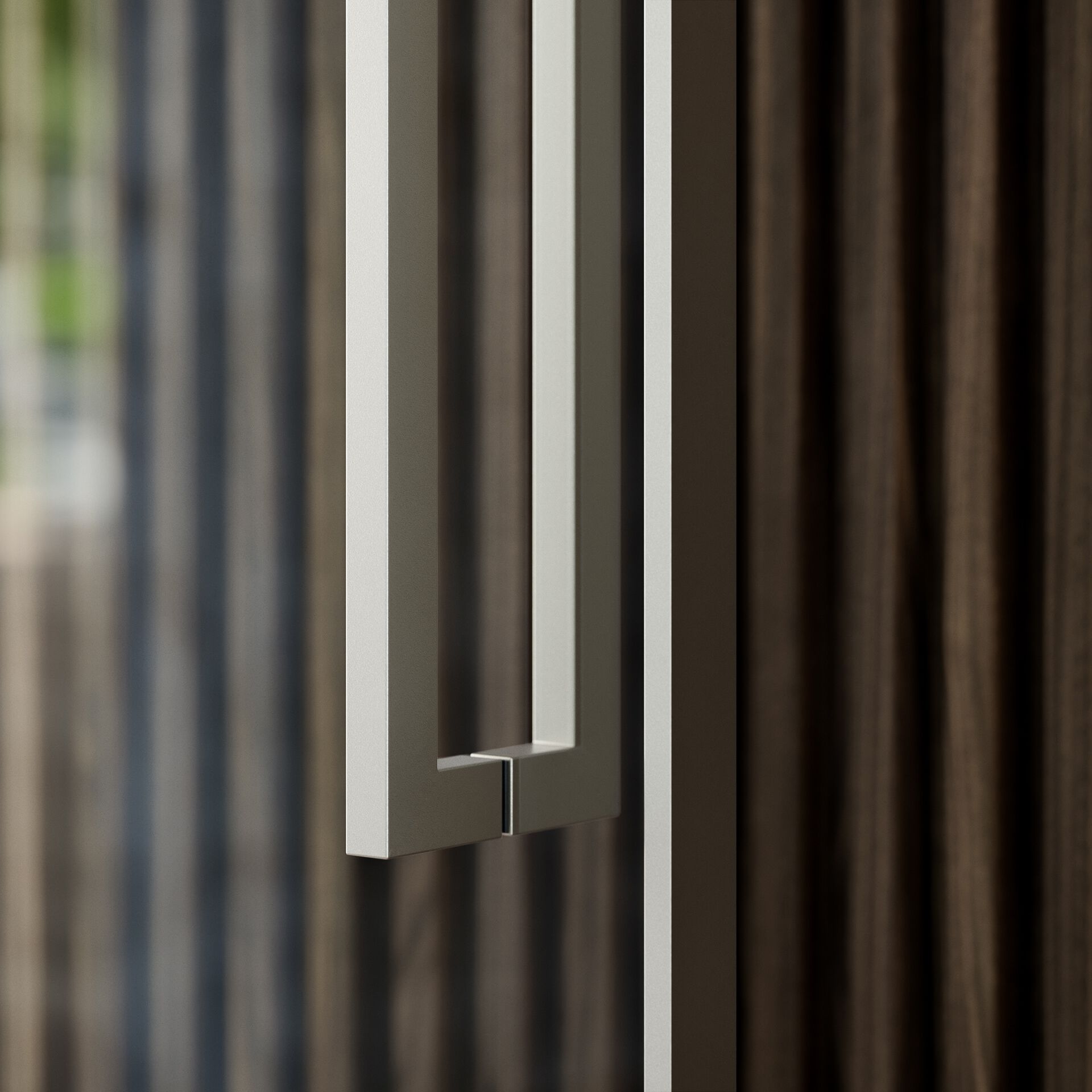 Алюминиевая и стеклянная поворотная дверь AXIS AXIS PREMIUM ARCH-00126485 - Вид №8