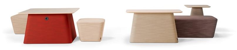 Offecct Прямоугольный пуф из ткани Osaka sun-id-1407375 - Вид №5